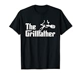 The Grillfather Funny BBQ Barbecue Grill Chef Smoker Gift Camiseta