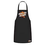 Bruzzzler Delantal con diseño Estampado