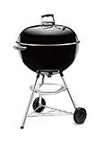 Weber Bar-B-Kettle - Barbacoa de carbón, 30 mm, 580 mm, 990 mm, Color Negro