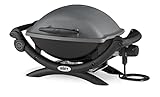 Weber Q1400 Barbacoa Eléctrica, 43 x 32cm, Dark Grey 52020053