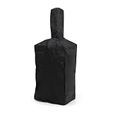 KLARSTEIN Funda Pizzaiolo Perfetto - Funda Protectora para la Intemperie, Impermeable, Hecha de PVC, Lavable, Forma Gracias a Sus Bordes Ajustados, Ligera: 0,4 kg, Negro