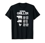 Hombre Serie Griller Funny Grill & Smoker Barbecue Chef Camiseta