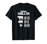 Hombre Serie Griller Funny Grill & Smoker Barbecue Chef Camiseta