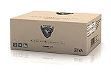 Phoenix Coal Premium Coco Carbón natural para shisha, briquetas de Coal para pipa de agua y barbacoa, sabor neutro, inodoro, larga duración de combustión, bajo contenido de cenizas (20 kg)