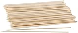 Fackelmann 31245 - Juego de 50 pinchos de madera con certificado FSC, para parrilla y barbacoas, ecológicos, de madera con certificado FSC, 25 cm