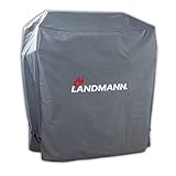 LANDMANN Accesorios de barbacoa/parrilla adecuados para el asador de gas GRILLCHEF Profi 4 BR - 60 x 96 x 120 cm