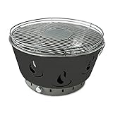 ACTIVA Airbroil Junior - Barbacoa de carbón con ventilación activa, color negro