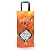 CarbonKo BBQ - Carbón para Barbacoa, Hecho de Coco de Primera Calidad. Producto Ecológico, sin químicos ni deforestación. Carbón de Coco, Calor Duradero y Estable (CarbonKo BBQ, 3 kg)