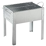 XQM Parrilla de carbón portátil/fácil de desmontar/barbacoa de exterior/horno de campo plegable/para jardines, picnics, viajes y fiestas con barbacoa