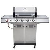 Char-Broil Advantage PRO S 4: Parrilla a gas de 4 quemadores con quemador Sear de cerámica y sartén para grill