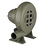 KAyziu Ventilador para barbacoa, ventilador para barbacoa, ventilador eléctrico de velocidad variable, bomba centrífuga para barbacoas, ventilador para barbacoa de carbón para acampar, picnic al ai