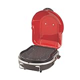 Coleman Fold N Go + parrilla de propano, rojo