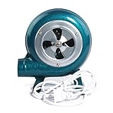 YYHJ Soplador de Aire Eléctrico,Centrífugo Herrero Forja Blowers,220V Barbacoas del Ventilador,Puede Ajustar la Velocidad del Viento,para Acampar/Picnic/Actividades al Aire Libre (Size : 100W)