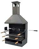 IMEX EL ZORRO 71557 - Cajón Chimenea c/Parrilla, Plancha y Kit 72x40x135 cms.