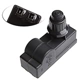 ghfuds Spark Generator BBQ Gas Grill Reemplazo para Broil King, BBQ Grillware, 2 Outlet AAA Batería Botón de Encendido Encendedor