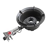 Hornillo portátil gas butano encendido automático glp quemador hierro fundido propano industrial profesional para barbacoa