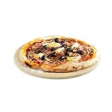 Barbecook Placa para Pizza de Arcilla Refractaria, Marrón, 36.5x37.5x4 cm, 2230023300
