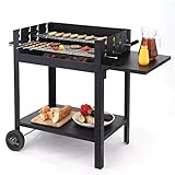 Tepro Chill&Grill Lambada - Barbacoa de carbón (sin Tornillos), Color Negro