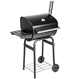 TecTake Barbacoa Barbecue Grill con Carbón Vegetal Parrilla Fumador - varios modelos - (BBQ charcoal grill | no. 401172)