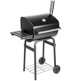 TecTake Barbacoa Barbecue Grill con Carbón Vegetal Parrilla Fumador - varios modelos - (BBQ charcoal grill | no. 401172)