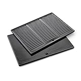 Barbecook plancha para barbacoa, accesorio universal para barbacoa, hierro fundido, 43x35cm