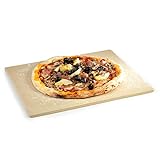 Barbecook Piedra Pizza para Barbacoa, Piedra para Pizza Universal, Arcilla refractaria, 43x35cm