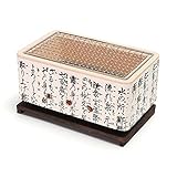 DEI QI 4 En 1 Cerámica Japonesa Hibachi BBQ Grill Parrilla Yakitori Barbacoa Carbón Mini Grill Bergmeal Figuline Estufa de Cocina