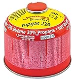 Rothenberger Industrial 35201 Gas - Kartusche, Rot, 10,5 x 10,5 x 9 cm