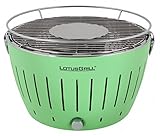 LotusGrill G-GR-34 - Barbacoa de carbón sin humo, color verde lima