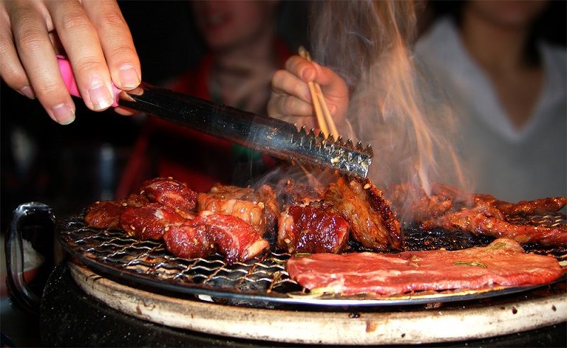como asan la carne los japoneses