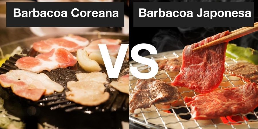 ¿Qué diferencia hay entre la barbacoa Coreana y la Japonesa?